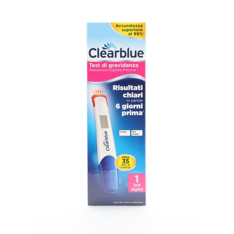 clearblue test digit precoce
