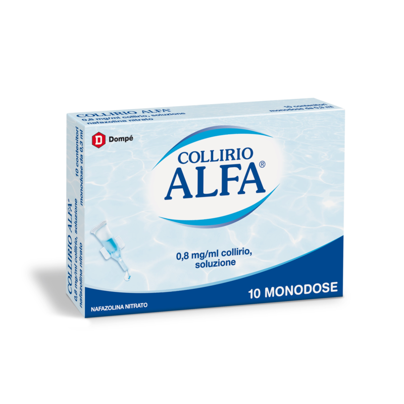 Collirio Alfa 0,8 Mg/Ml Collirio, Soluzione