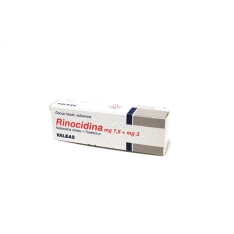 rinocidina 7,5 mg + 3 mg gocce nasali, soluzione 1 flacone da 15 ml