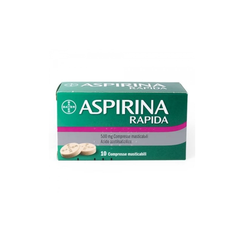 aspirina-rapida-rapida-500-mg-compresse-masticabili-10-compresse