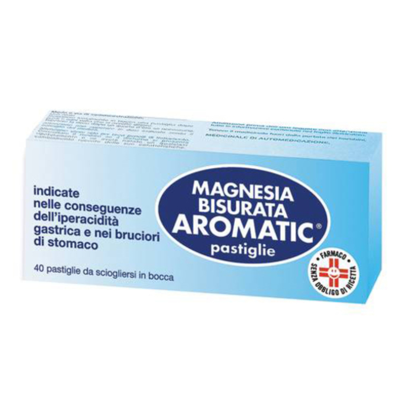 magnesia bisurata pastiglie 40 pastiglie