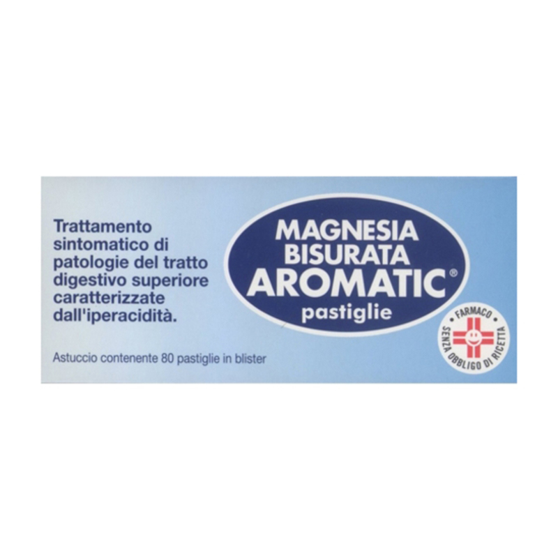 magnesia bisurata pastiglie 80 pastiglie