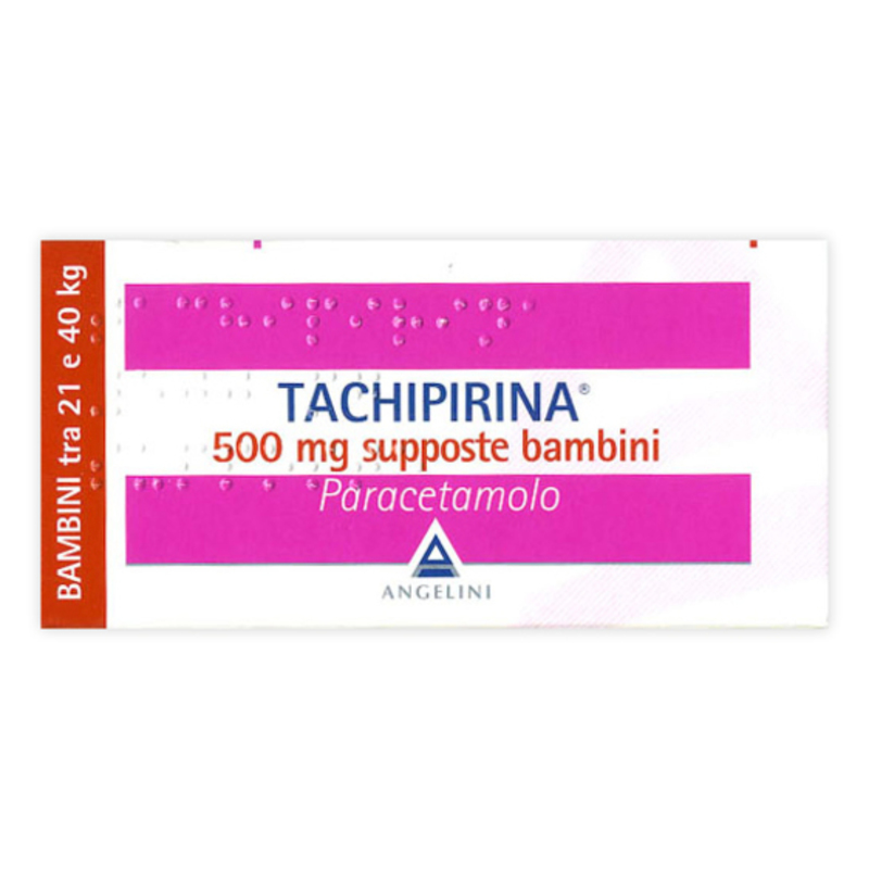tachipirina bambini 500 mg supposte 10 supposte
