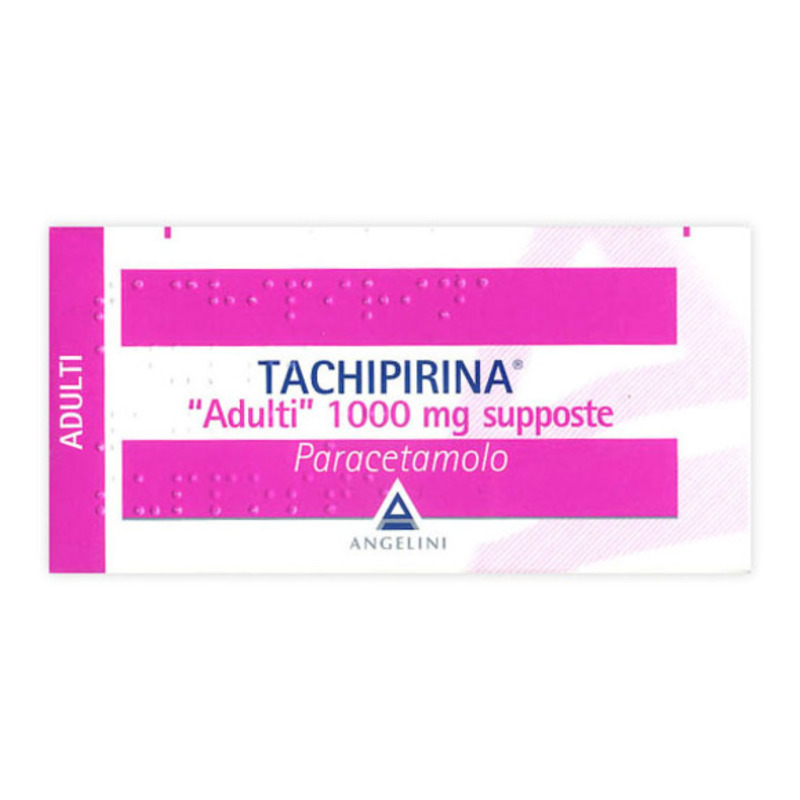 tachipirina adulti 1.000 mg supposte 10 supposte