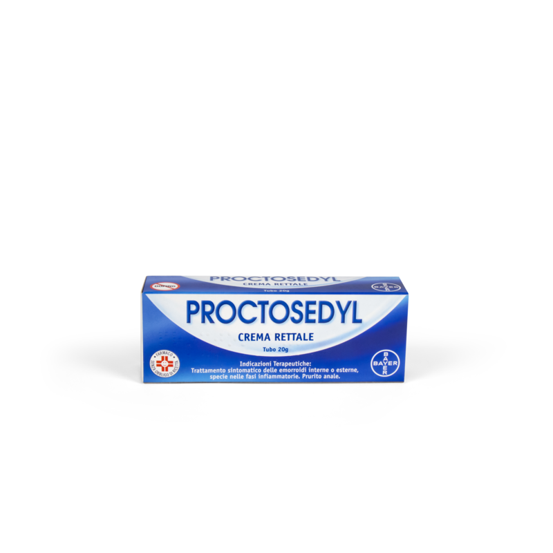 proctosedyl crema rettale tubo 20 gr