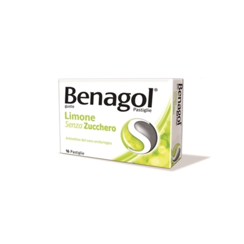 benagol gola pastiglie gusto limone senza zucchero 16 pastiglie
