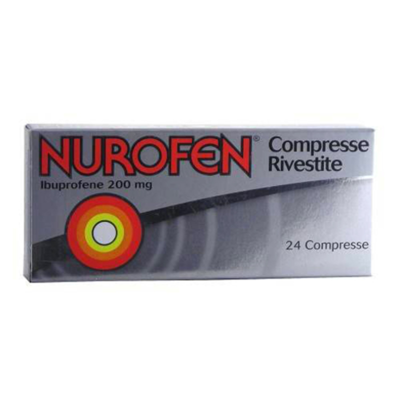nurofen 200 mg compresse rivestite 24 compresse