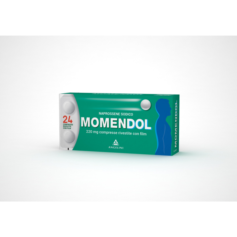 momendol 220 mg compresse rivestite con film 24 compresse