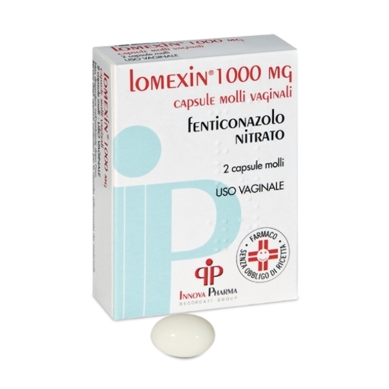 lomexin 1.000 mg capsule molli vaginali 2 capsule