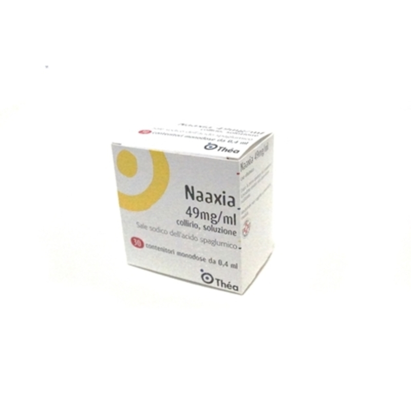 naaxia 49 mg/ml collirio, soluzione 30 contenitori monodose
