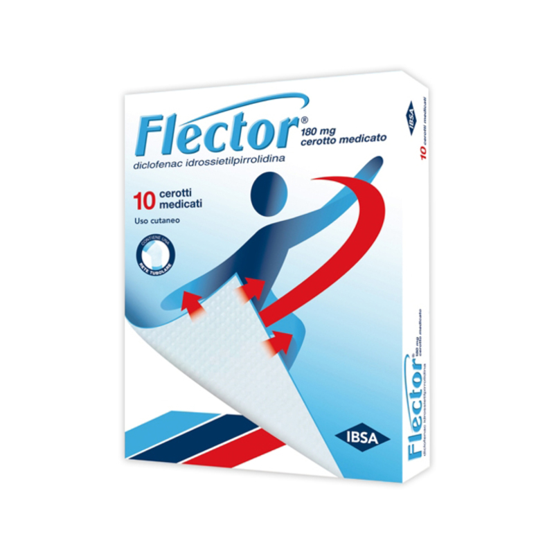 flector 180 mg cerotto medicato 10 cerotti medicati