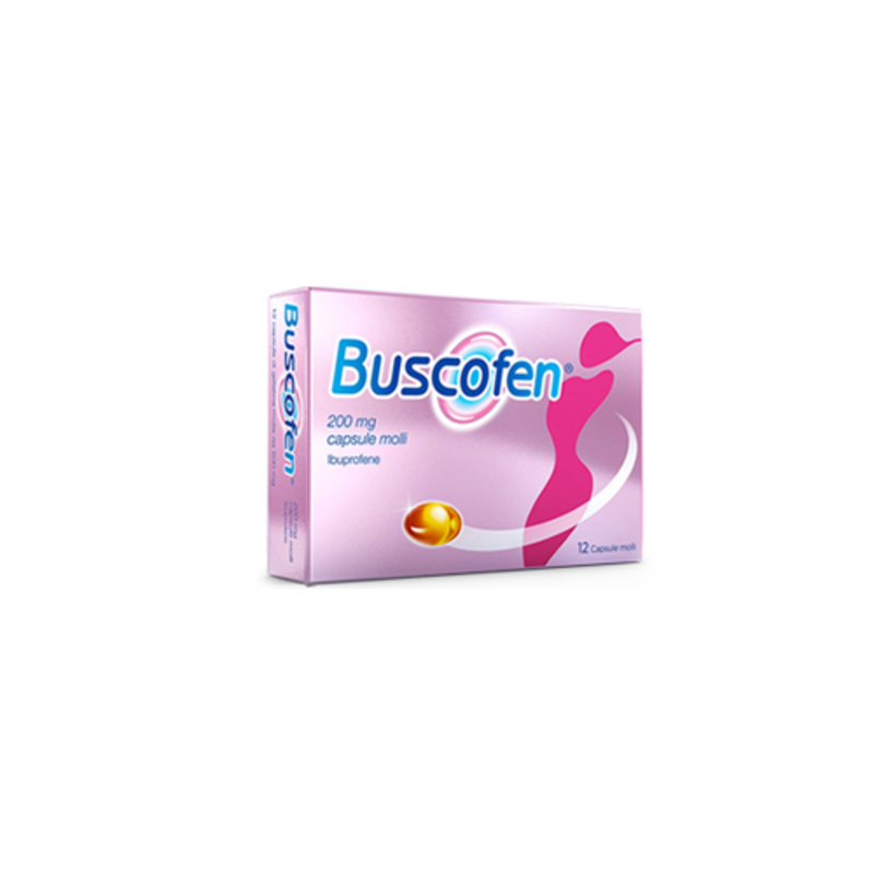 buscofen 200 mg capsule molli 12 capsule