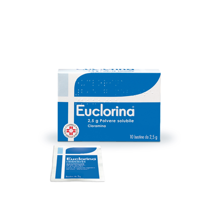 euclorina 2,5 g polvere solubile 10 bustine