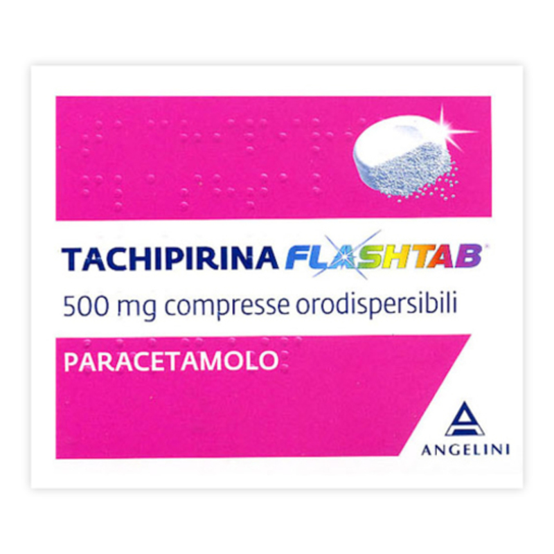 tachipirina flashtab 500 mg compresse orodispersibili 16 compresse