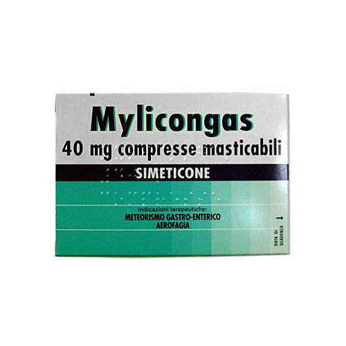 Mylicon Gas 40 Mg Compresse Masticabili 50 Compresse MarconiFarma