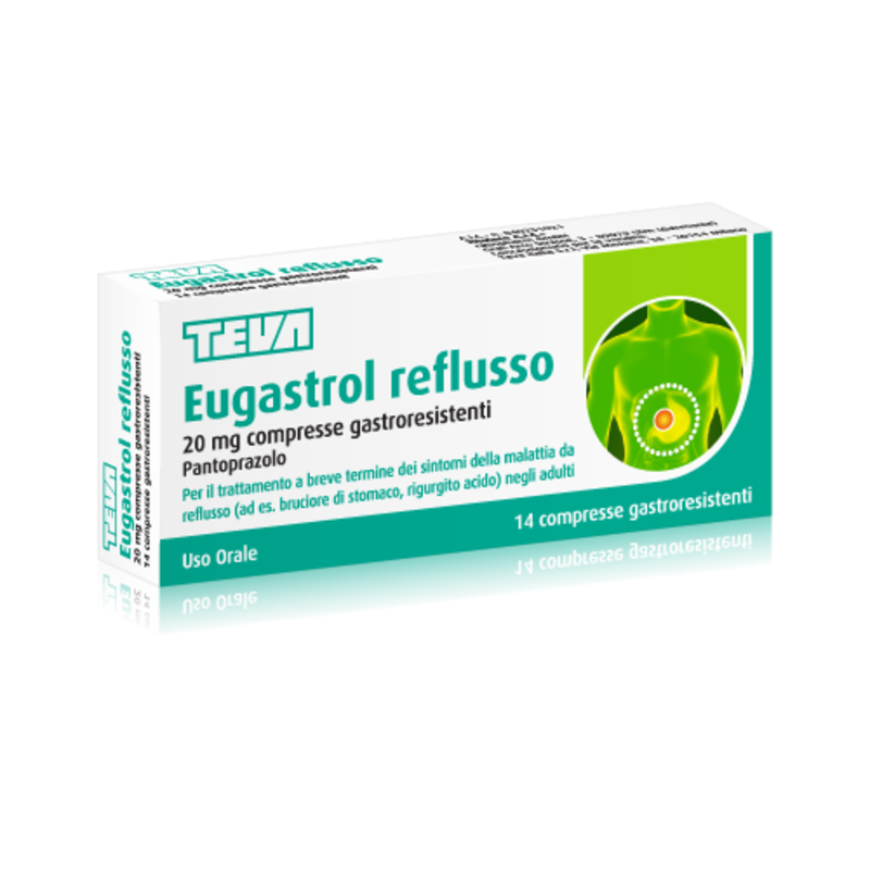 eugastrol reflusso 14cpr 20mg