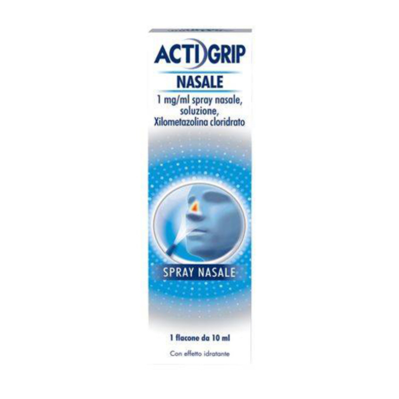 actifed 1 mg/ml spray nasale, soluzione 1 flacone hdpe da 10 ml