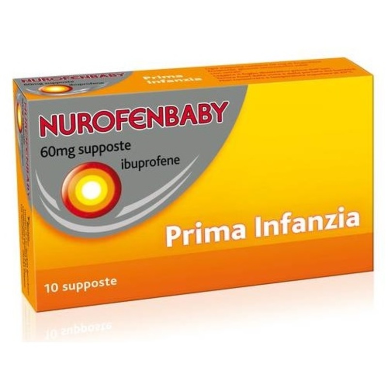 nurofenbaby 60 mg supposte 10 supposte in blister al