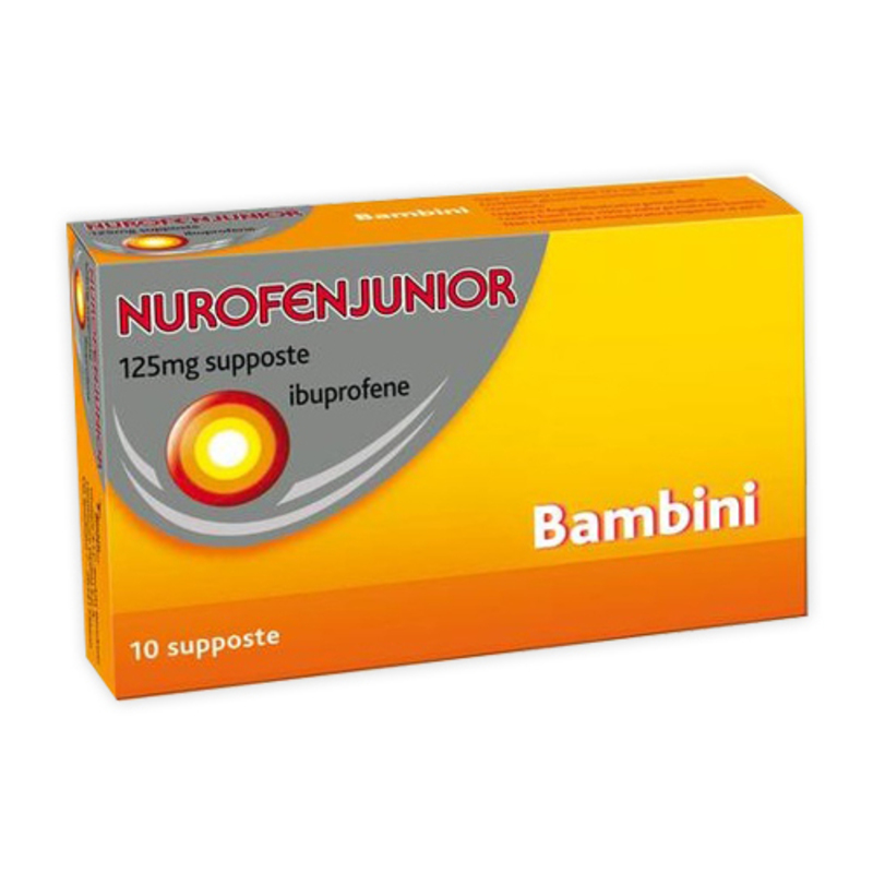 nurofenjunior 125 mg supposte 10 supposte in blister al