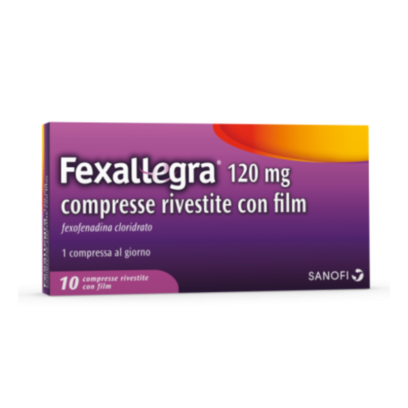 fexallegra 120 mg compresse rivestite con film 10 compresse in blister pvc/pvdc/al