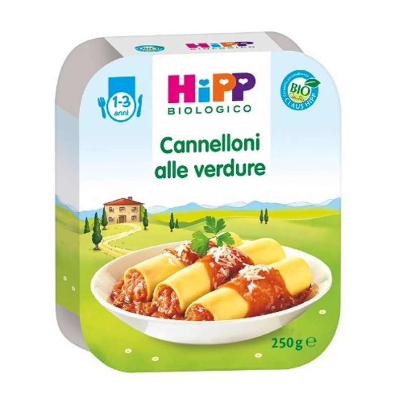 hipp bio cannelloni verdure 250 gr