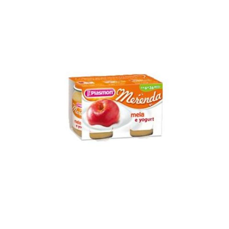 plasmon omogeneizzato yogurt/mela 2x120 gr
