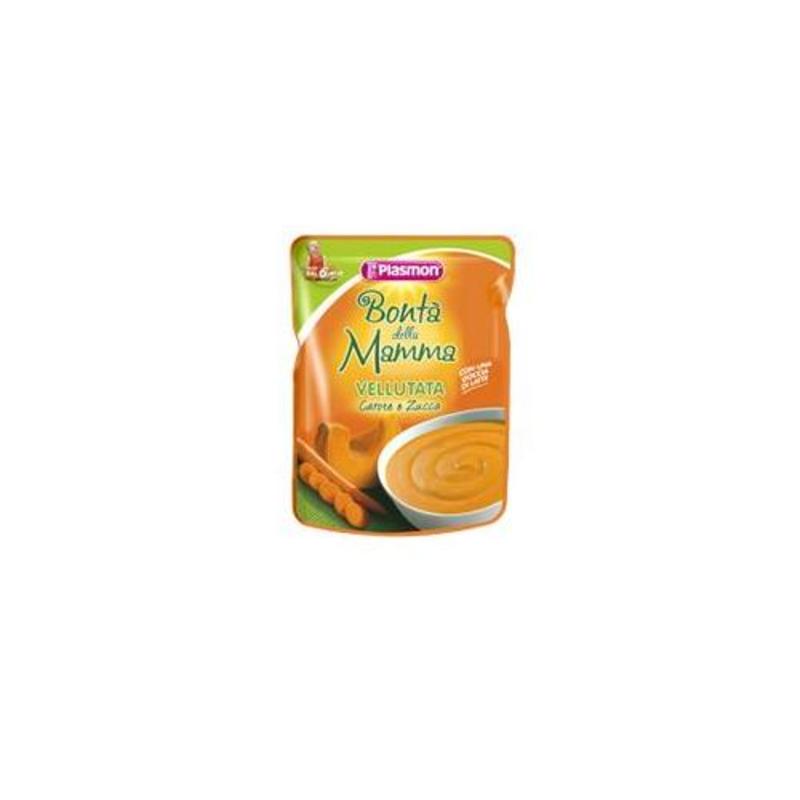 plasmon pouches vellutata carota/zucca 180 gr