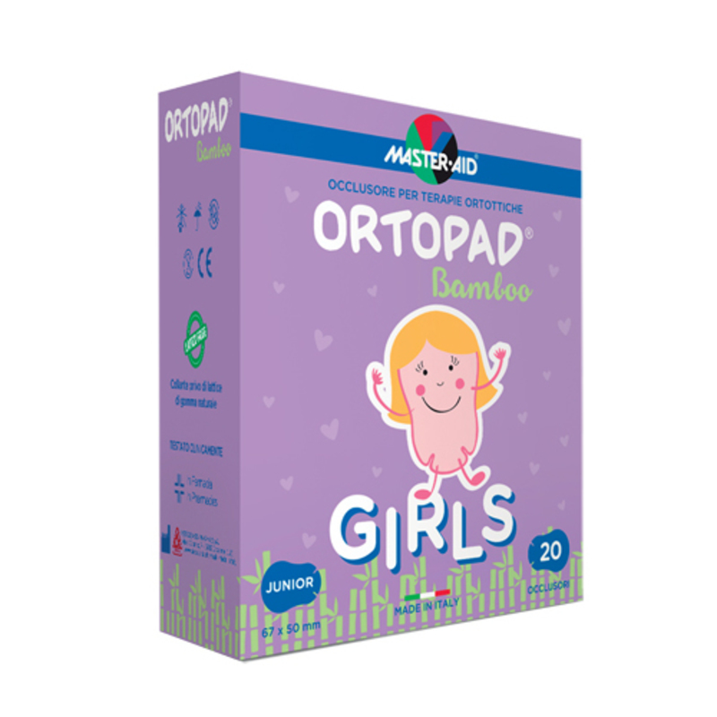master aid ortopad girls cerotto medio 20 pz