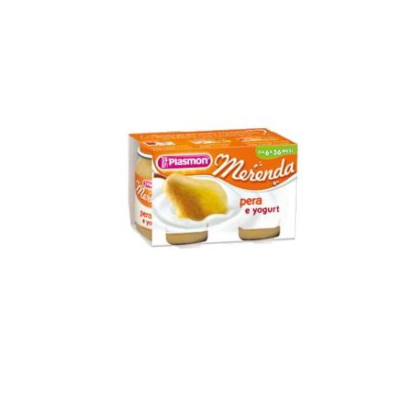 plasmon omogeneizzato yogurt/pera 2x120 gr