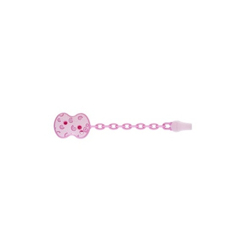 chicco clip physio catenella rosa 