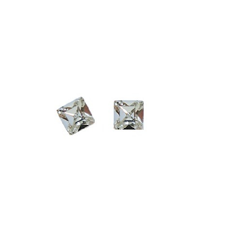 orecchino-carre-6mm-crystal
