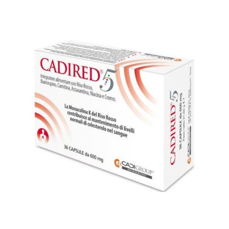 cadired 5 integratore colesterolo 36 capsule