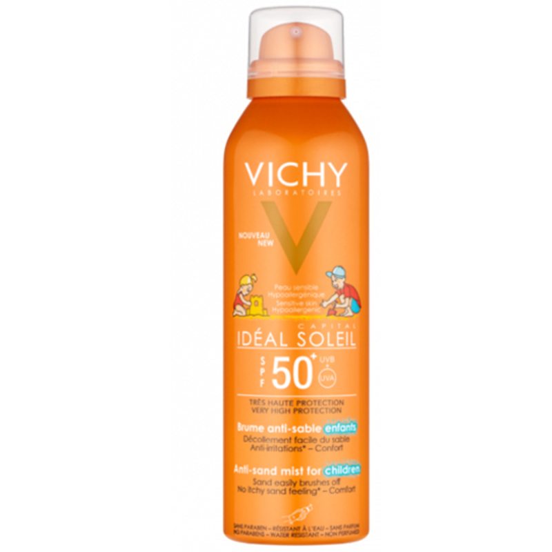 vichy ideal soleil anti-sabbia per bambini spf50