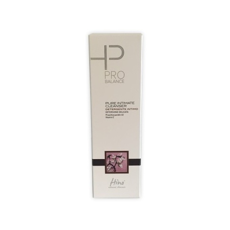 hino natural skincare pro balance pure intimate cleanser