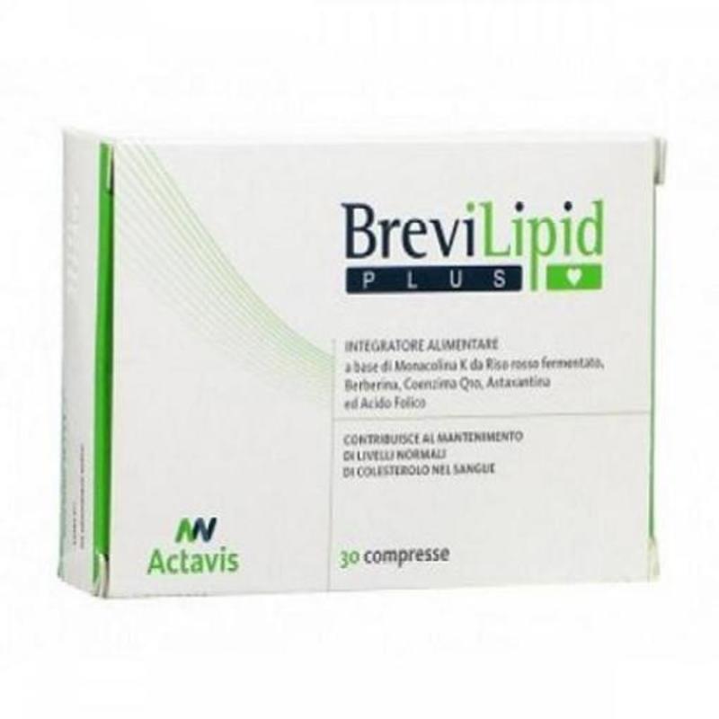 brevilipid plus integratore colesterolo 30 compresse rivestite