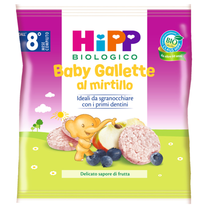 hipp bio baby gallette mirtillo 30 gr