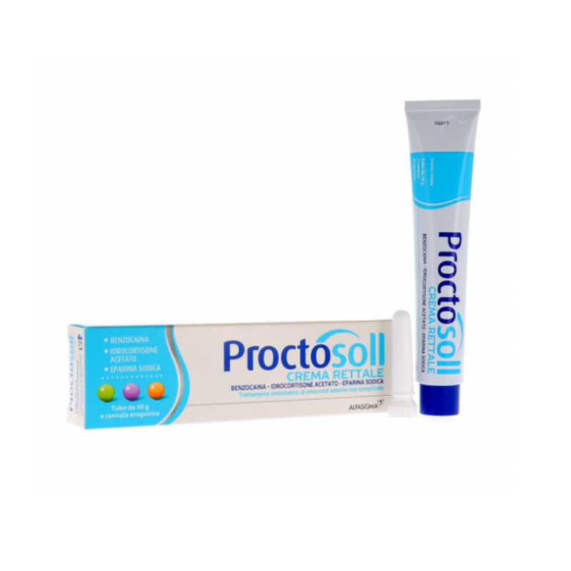 proctosoll crema rettale 30 gr