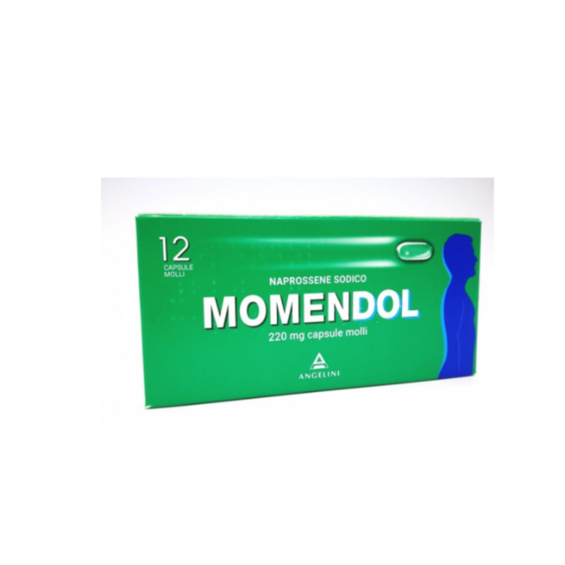 momendol 220 mg capsula molle 12 capsule in blister pvc/pctfe/al