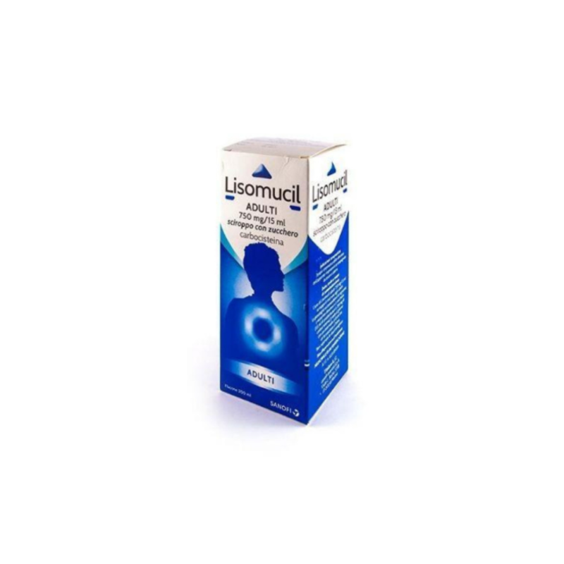 lisomucil 750 mg/15 ml sciroppo con zucchero flacone 200 ml
