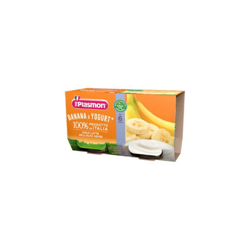 plasmon merenda banana/yogurt 2x120 gr