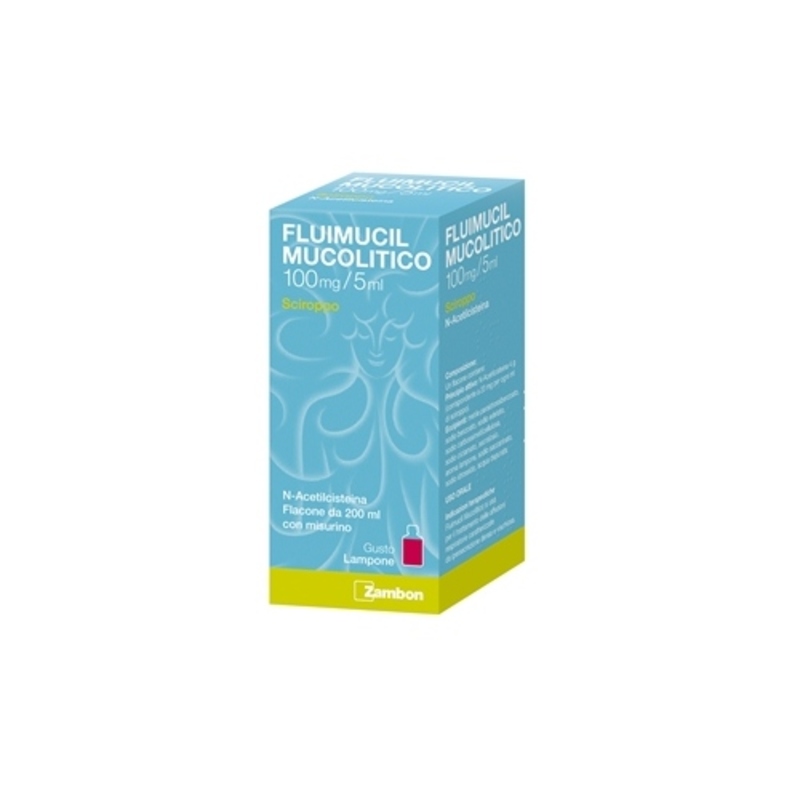 fluimucil mucolitico 100 mg/5 ml sciroppo flacone 200 ml