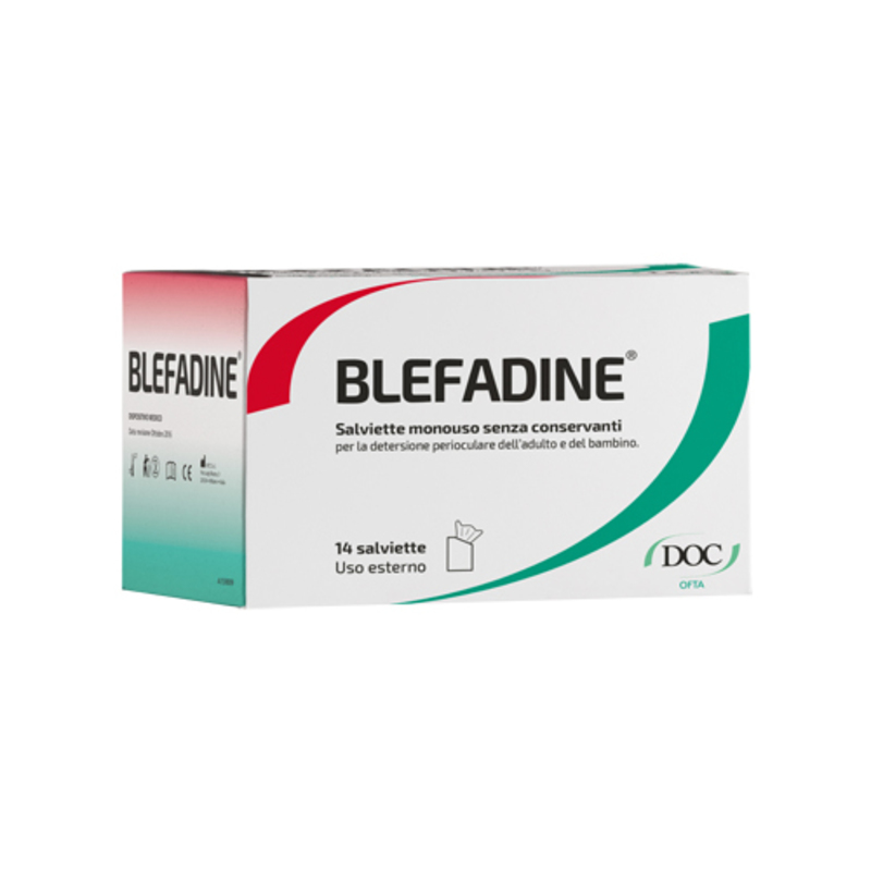 blefadine salviette monouso14p