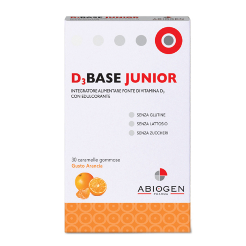 d3base junior 30caram arancia