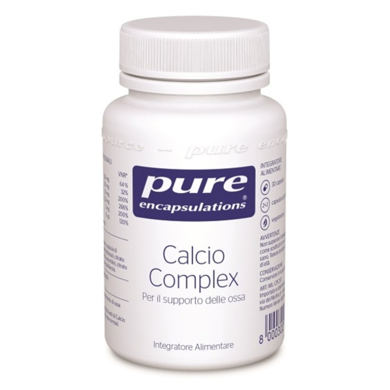 pure encapsulations calcio complex 30 capsule