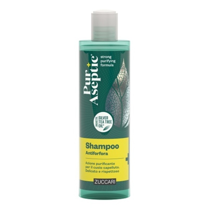 zuccari puraseptic shampoo purificante antiforfora 200 ml