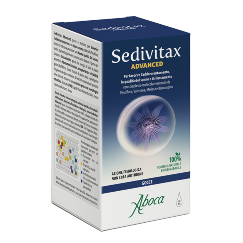 aboca sedivitax advanced gocce 30 ml