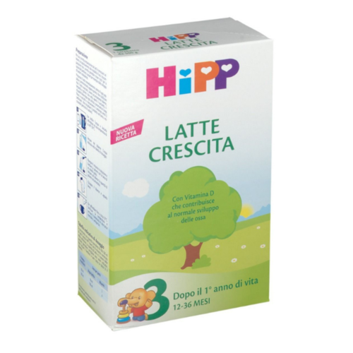 Hipp Latte Crescita 3 In Polvere 500 Gr  MarconiFarma - La tua farmacia  online di fiducia