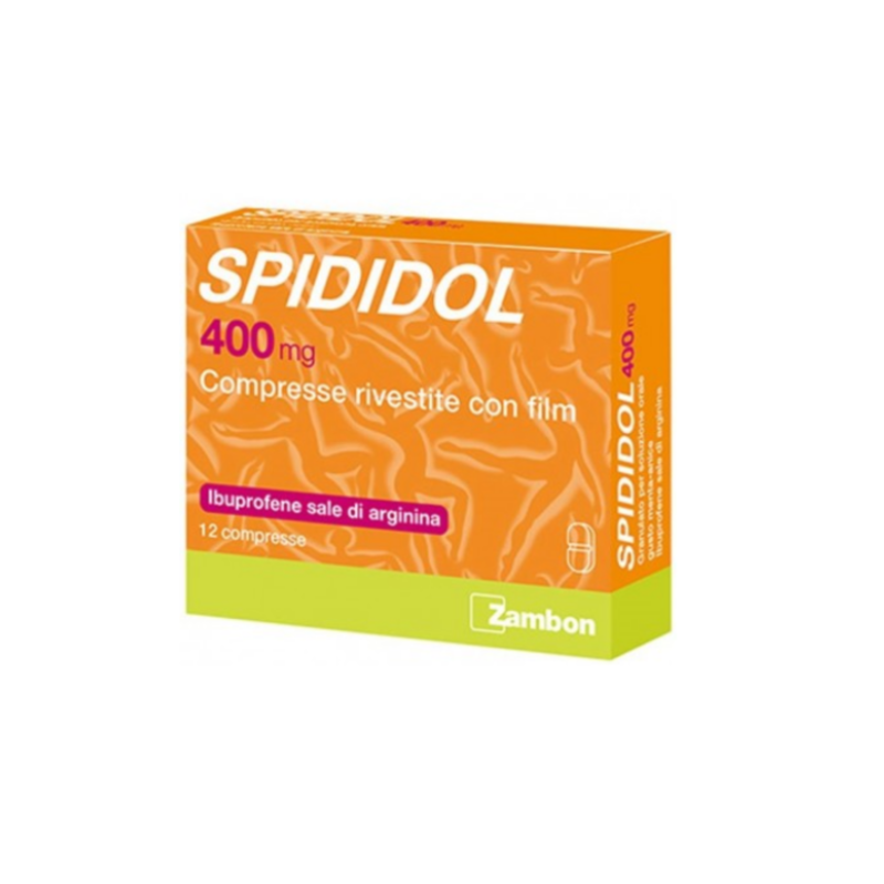 spididol 400 mg compresse rivestite con film 12 compresse in blister al/pe/pa