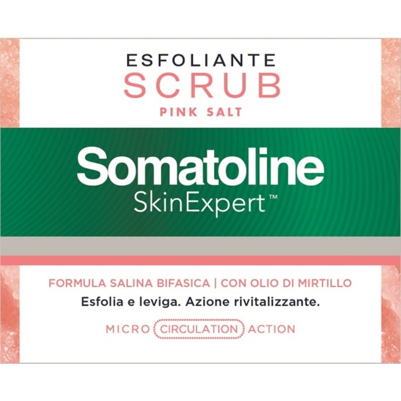 somatoline skin expert scrub pink salt