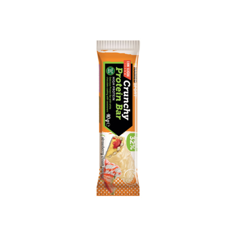 crunchy proteinbar strawb 40g